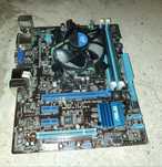 Płyta główna Asus P8H61-M LX-2 + Intel G640, chłodzenie, RAM, maskowni