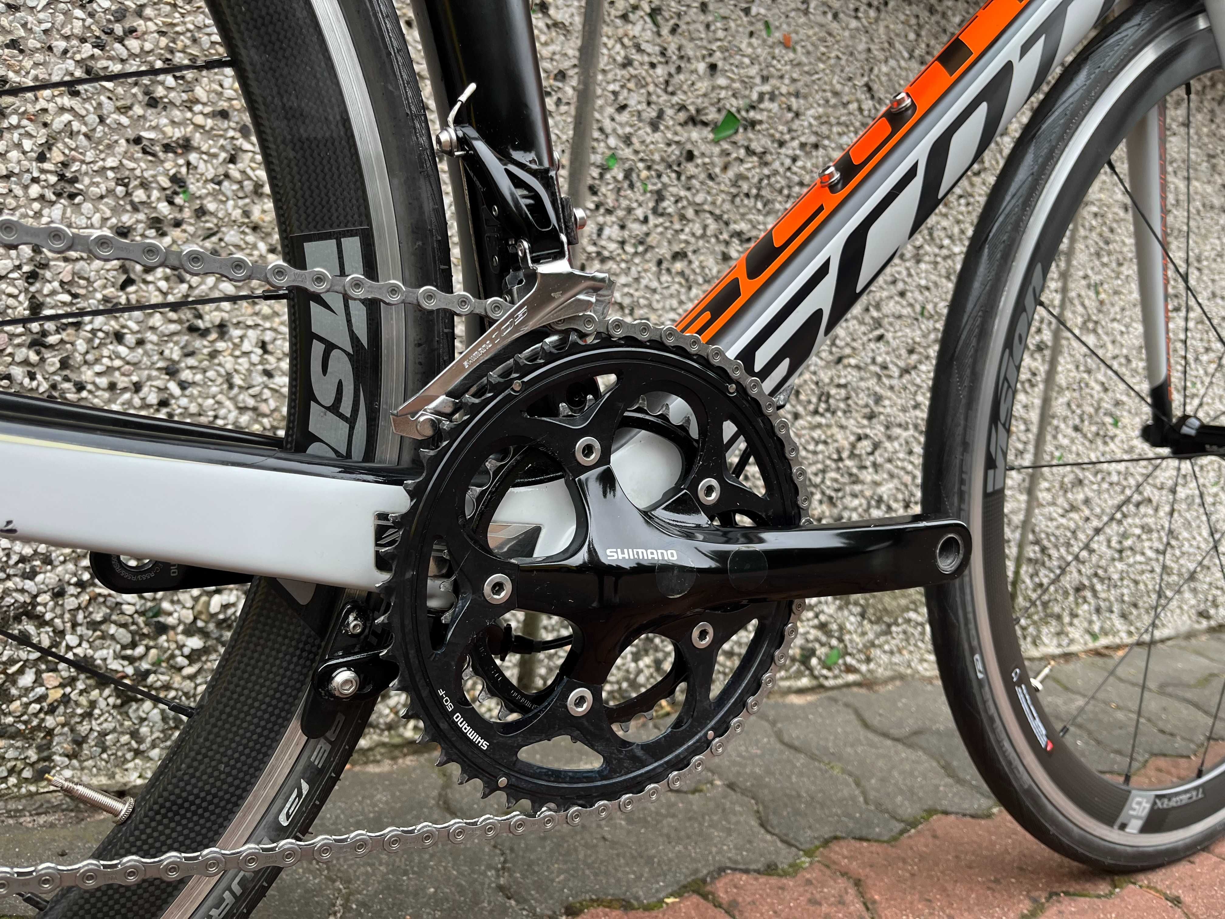 Piękny rower szosowy SCOTT FOIL 30 | FULL SHIMANO 105| VISION | 49CM!