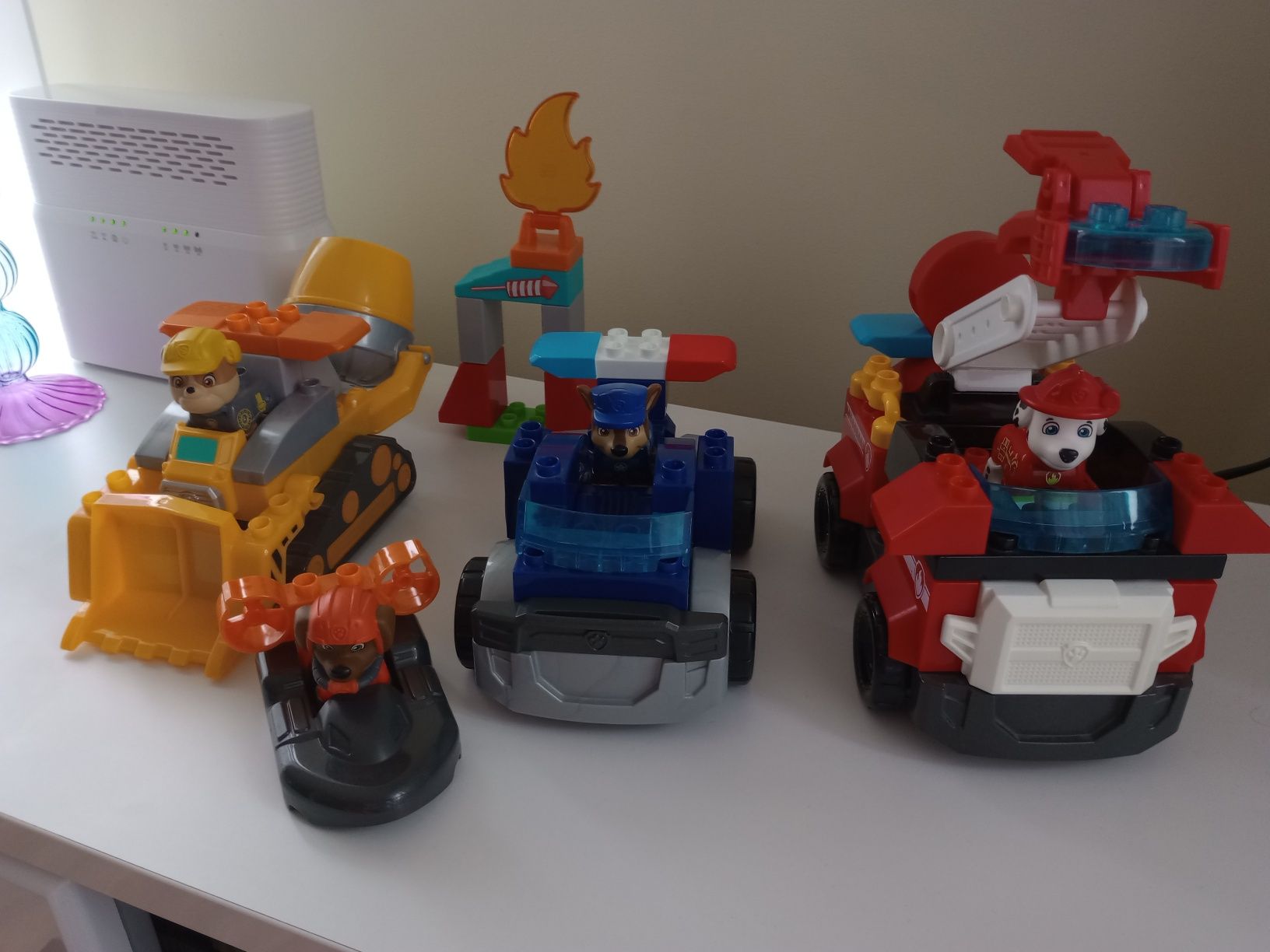 Psi Patrol zestaw klocków Mega Blocks