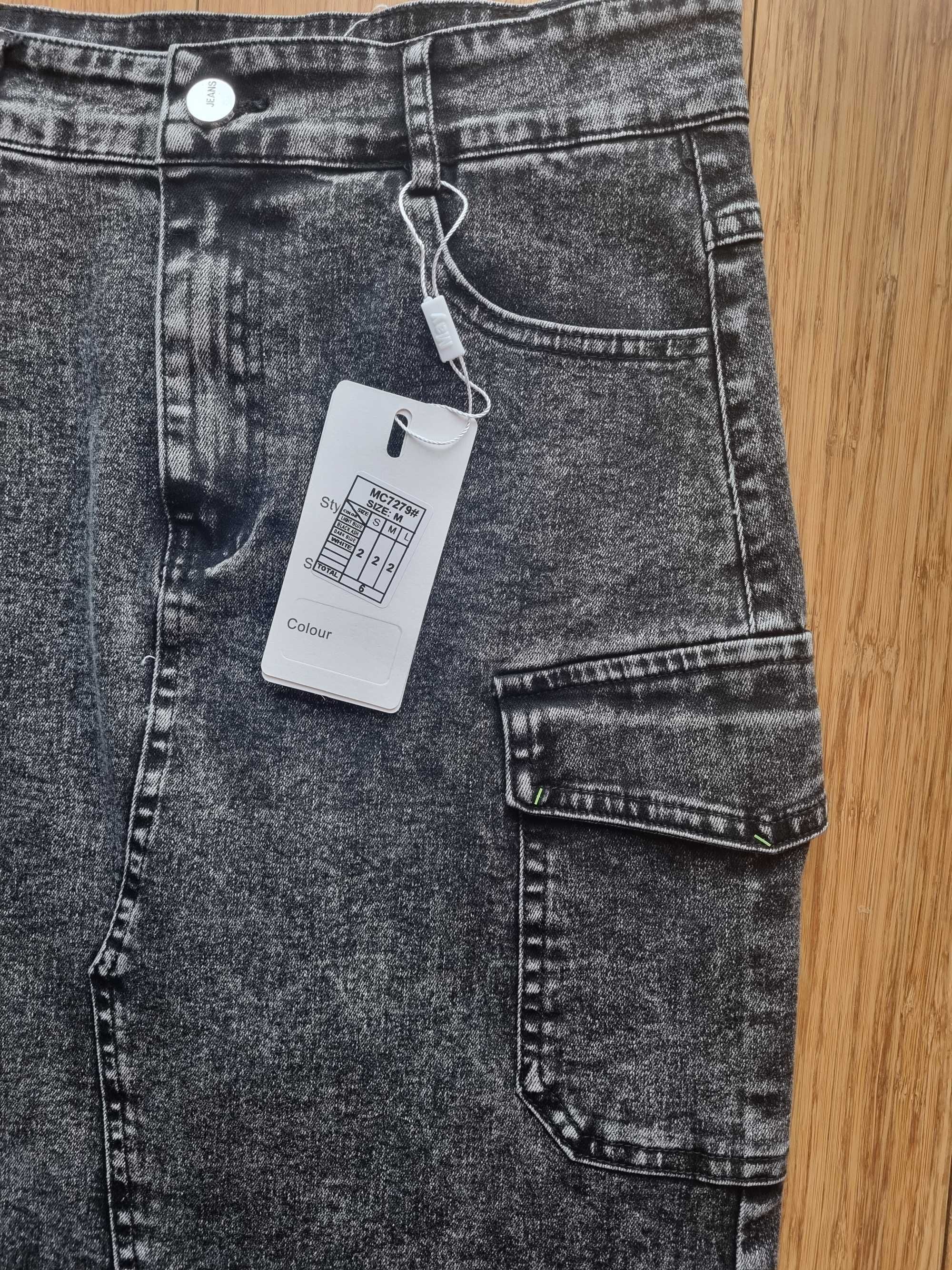 Spódnica Jeans MAY bojówka M