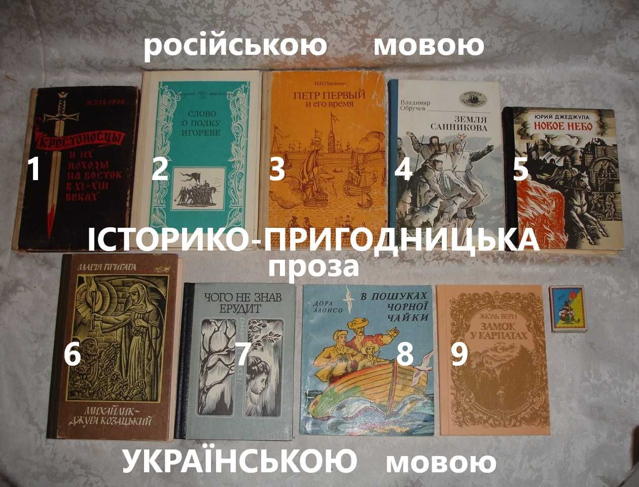 Школярам - ІСТОРИКО-пригодницька проза: Хрестоносці/Пригара/Слово інші