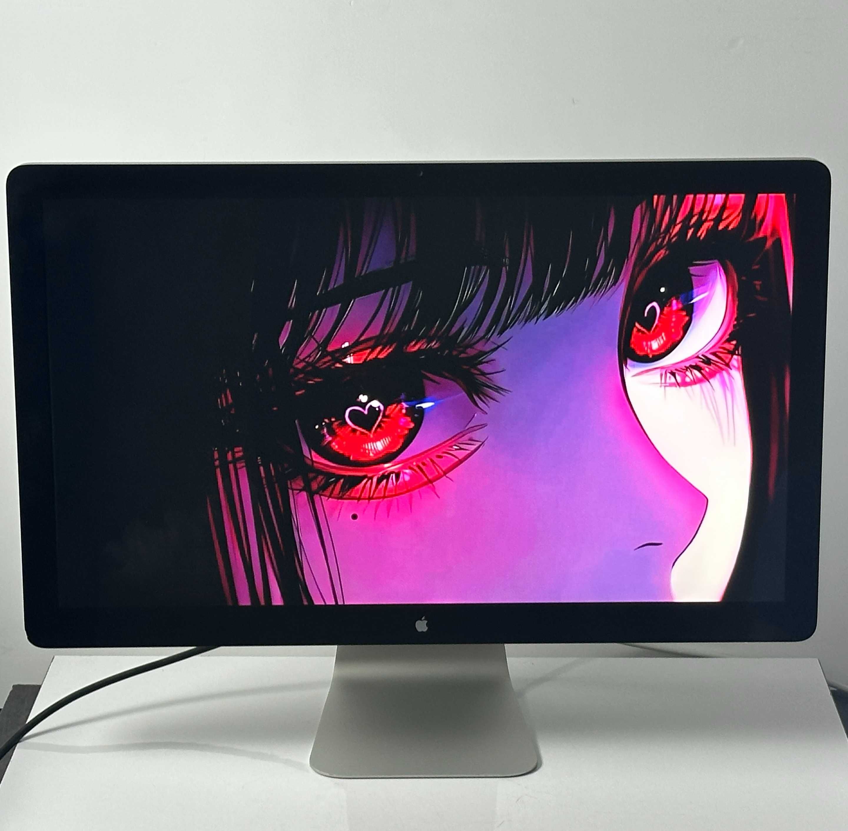 Monitor Bez Kompromisów Apple 27 Cali A1407 2K + przejściówka Typ-C