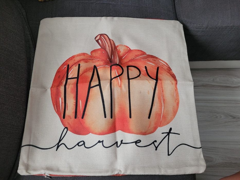 poszewka na poduszki jesień jesieniara