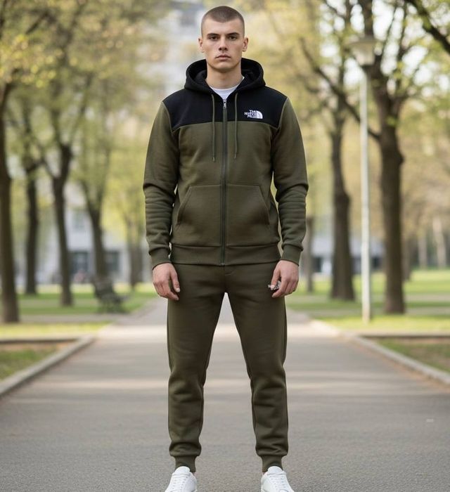 Флісовий Костюм TNF (на флісі) зіпер