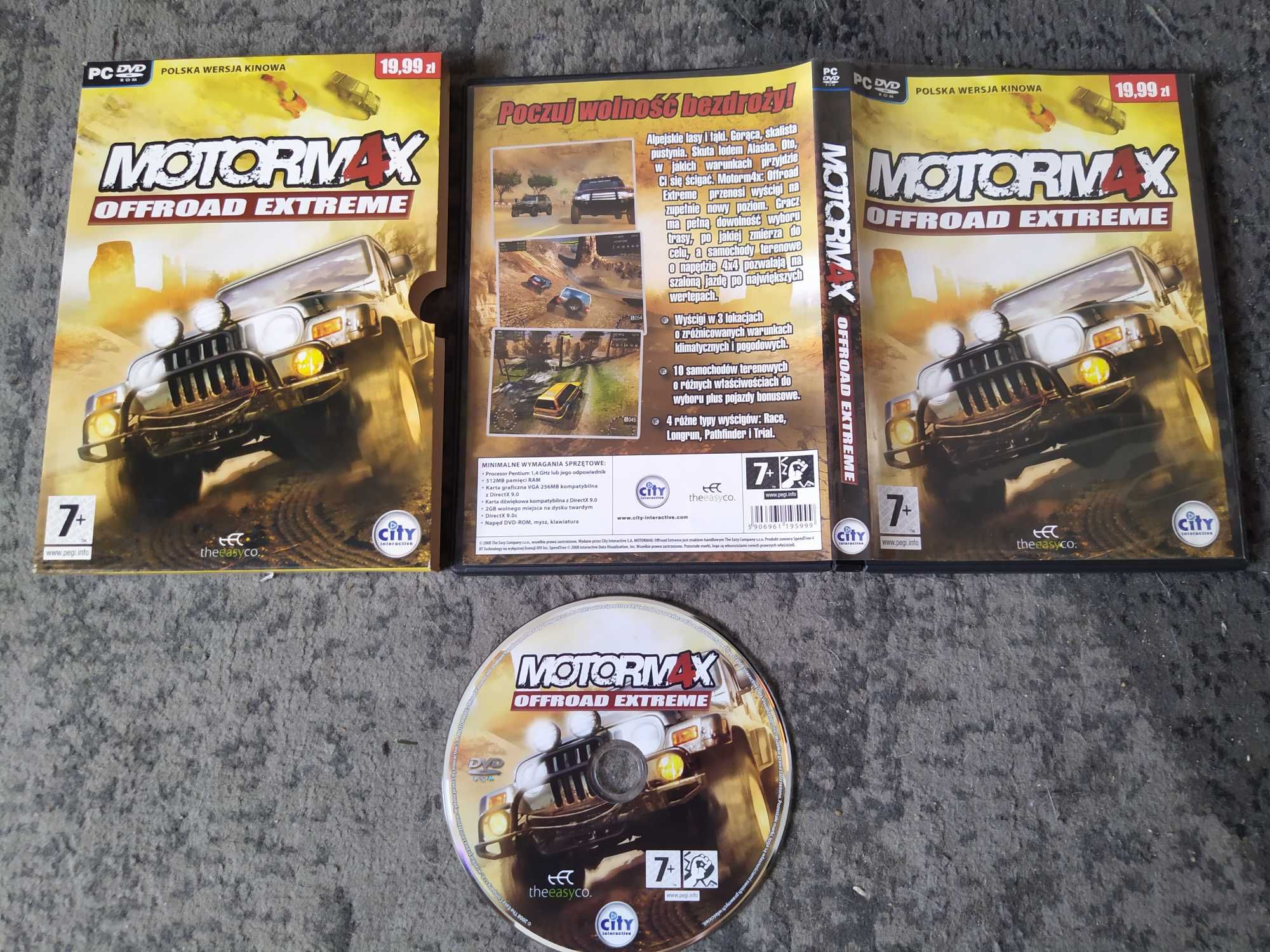 Motorm4x Offroad Extreme PC DVD