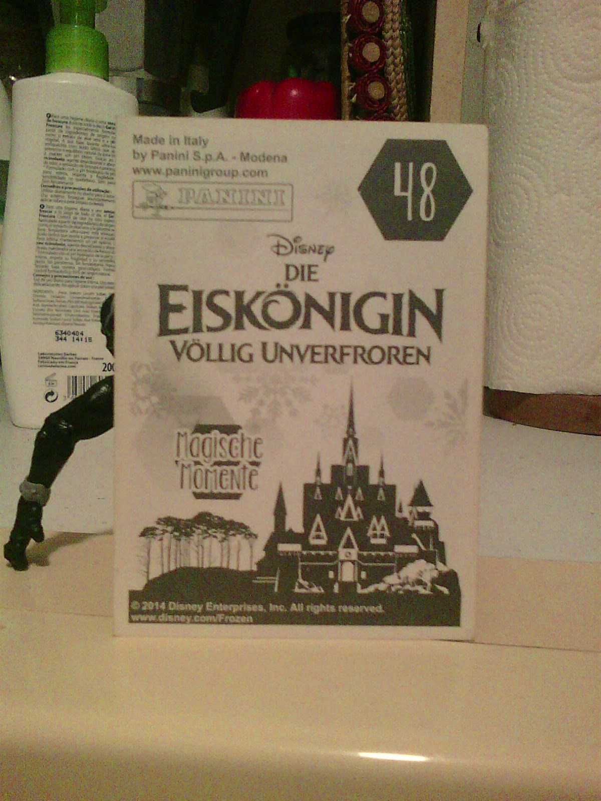 disney frozen enchanted moments 48 cromo anna