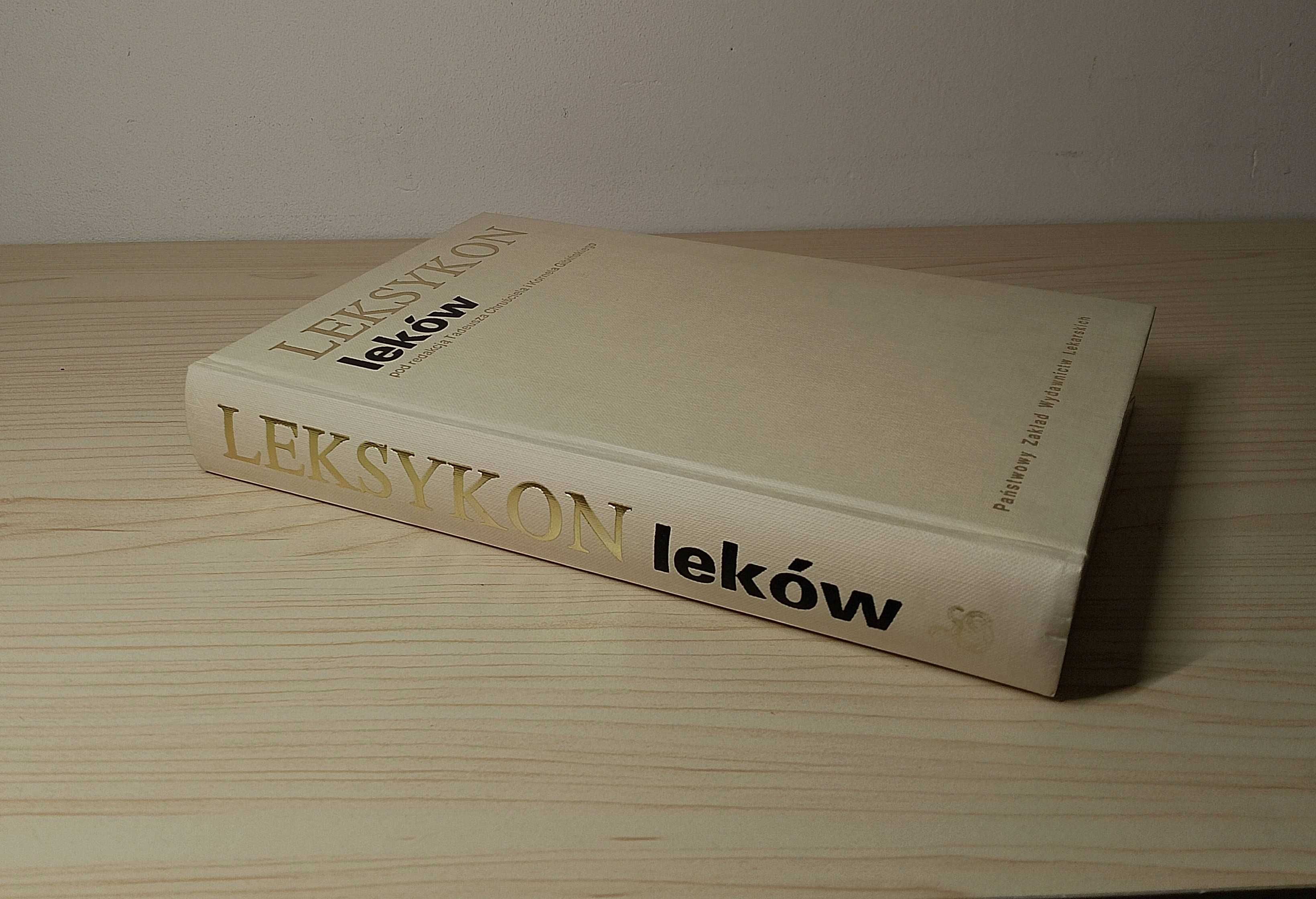 Książka. Leksykon Leków, 1992 rok.