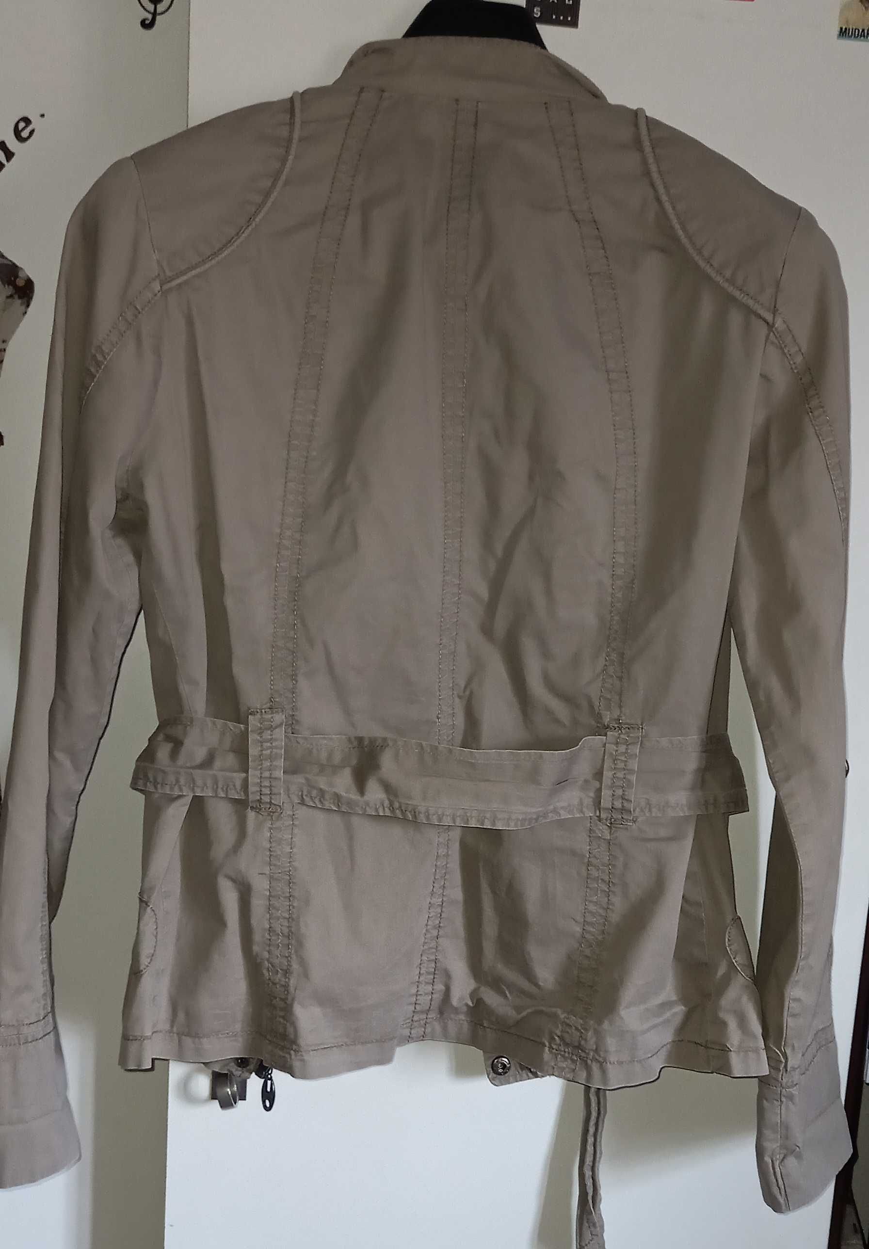 Casaco casual, bege - S - Stradivarius