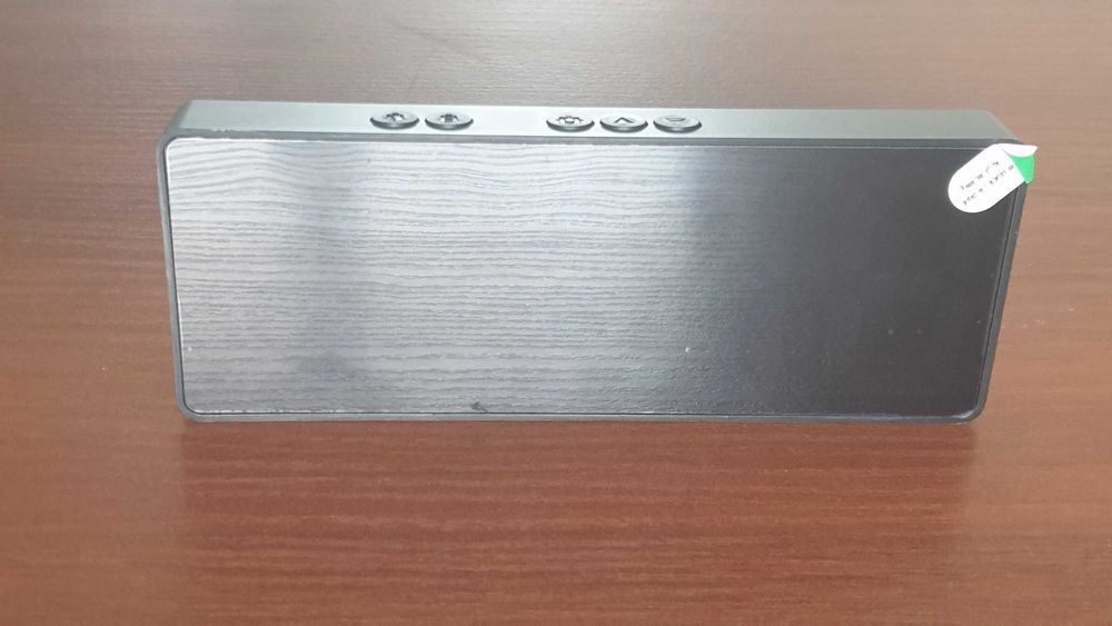 Годинник електронний настільний USB SZ-810 з будиильником чорний