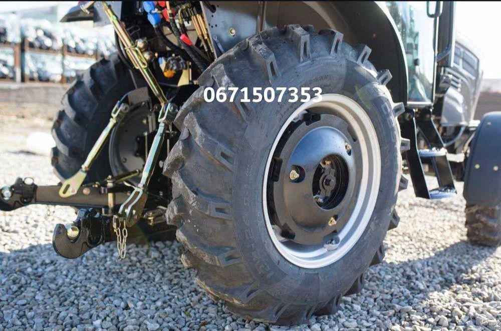 Трактор Скаут 404C з компресором на широких колесах 12.4х24 з реверсом