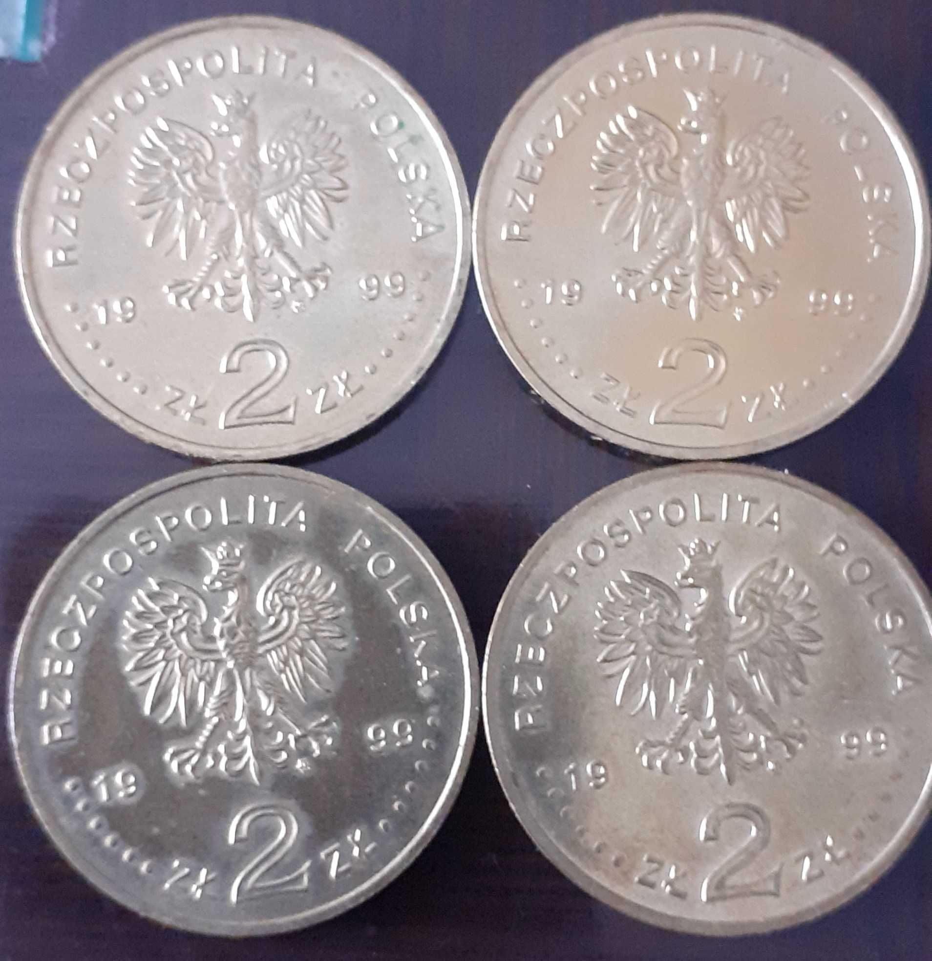 moneta okolicznościowa 2 zł z 1999 roku Waza ( 2 szt.)