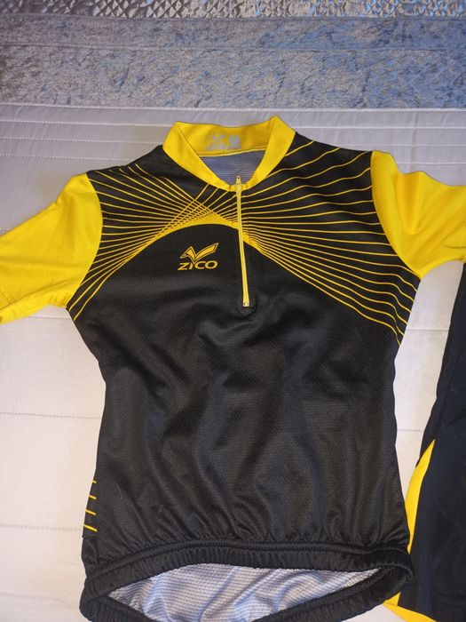 Conjunto de ciclismo criança