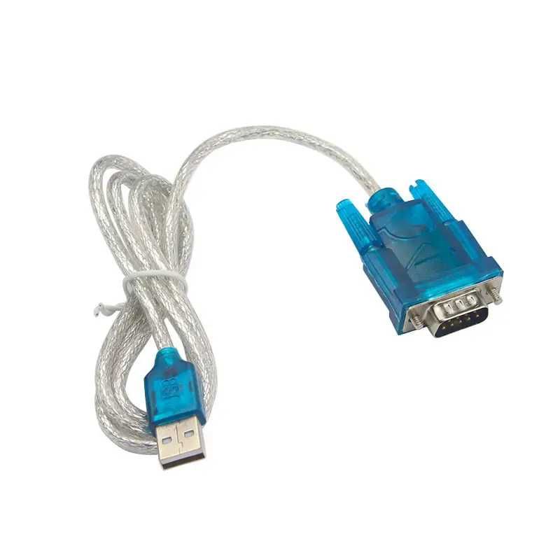 Переходник USB на COM (RS232 DB9 CH340 HL-340 кабель прошивка шнур)