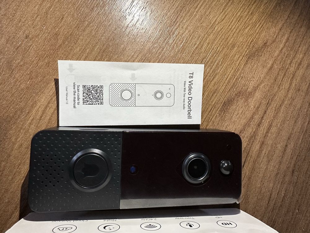 Відео дзвінок video doorbell t8
