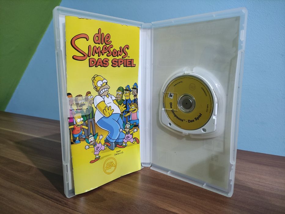 Gra na Psp Simpsons / Die Simpsons das Spiel Stan bdb.