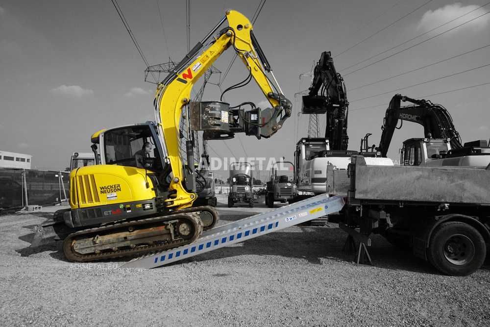 *8.7T *3.5m / Najazdy Aluminiowe / Koparka - Traktor / F.VAT