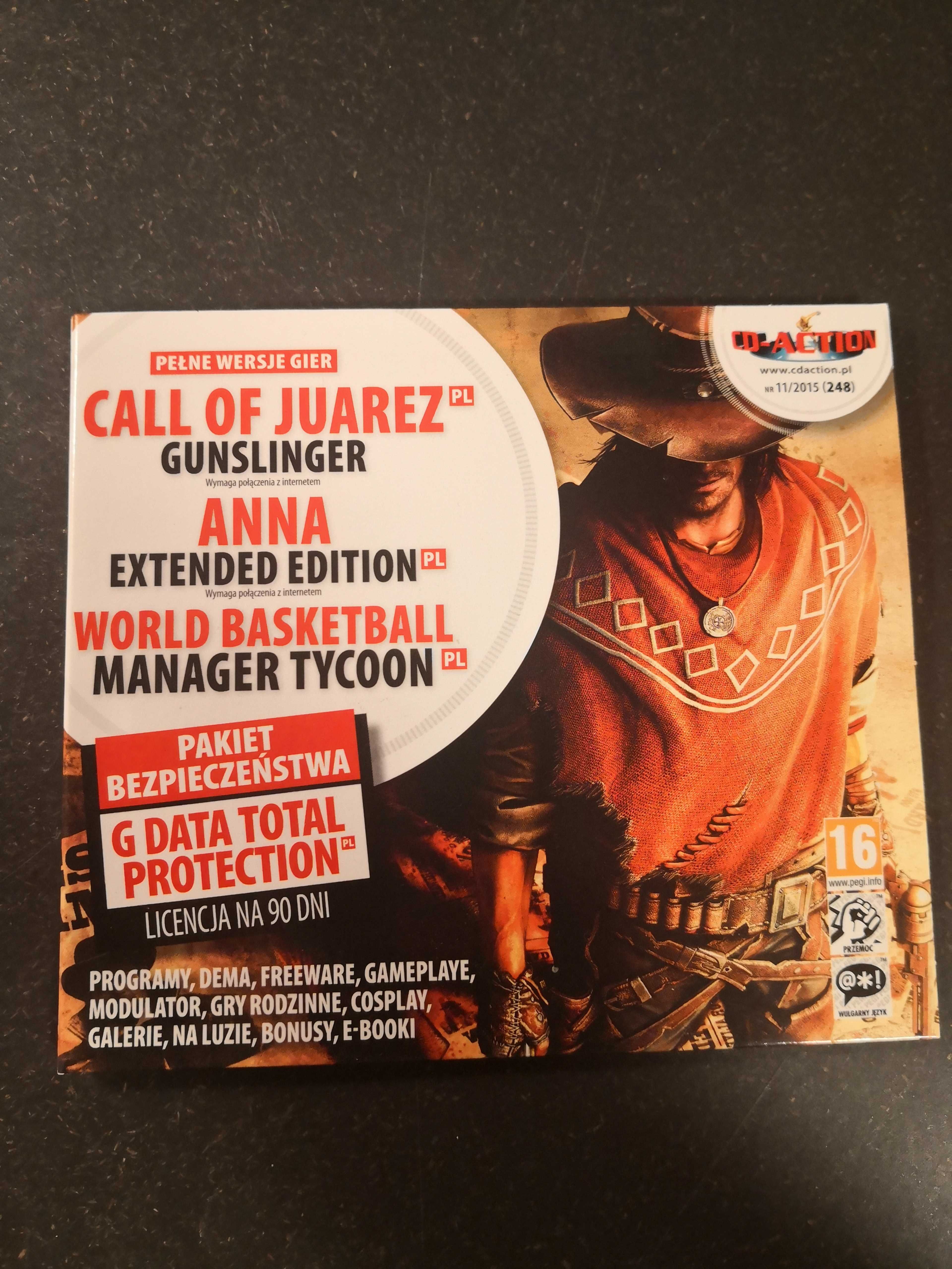 CD-ACTION GRA PC NR 11/2015 (248) Call of Juarez i inne