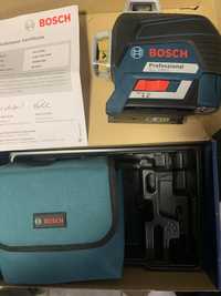 Laser krzyżowy Bosch GLL 3-80C 120 m FV 23% gwarancja 3 lata.