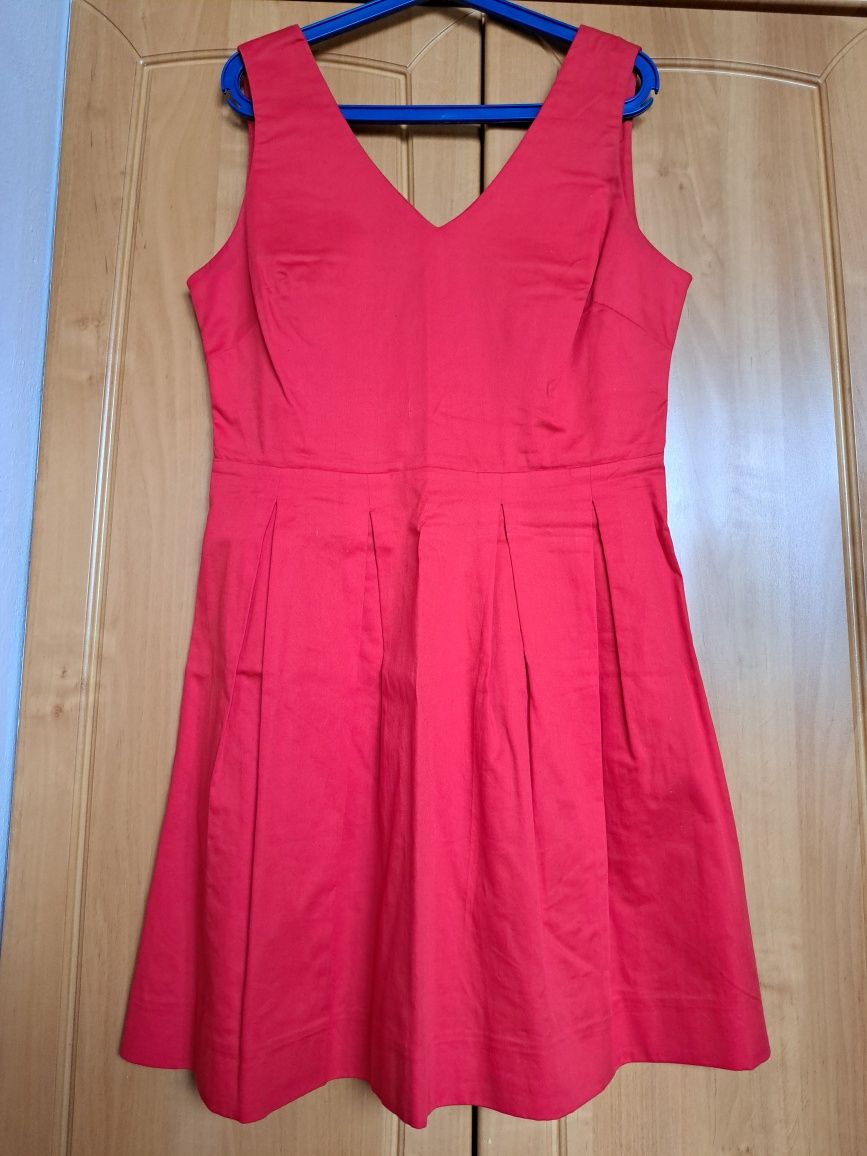 Nowa czerwona sukienka, sesja świąteczna  r.42