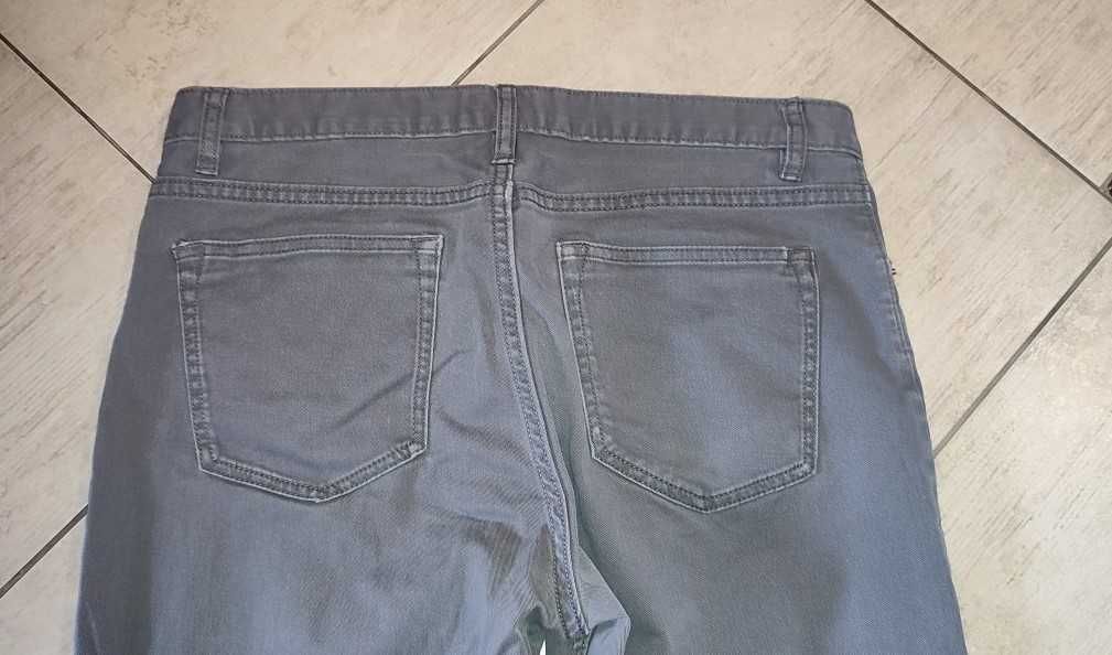 Spodnie jeans H&M rozm 170 szare