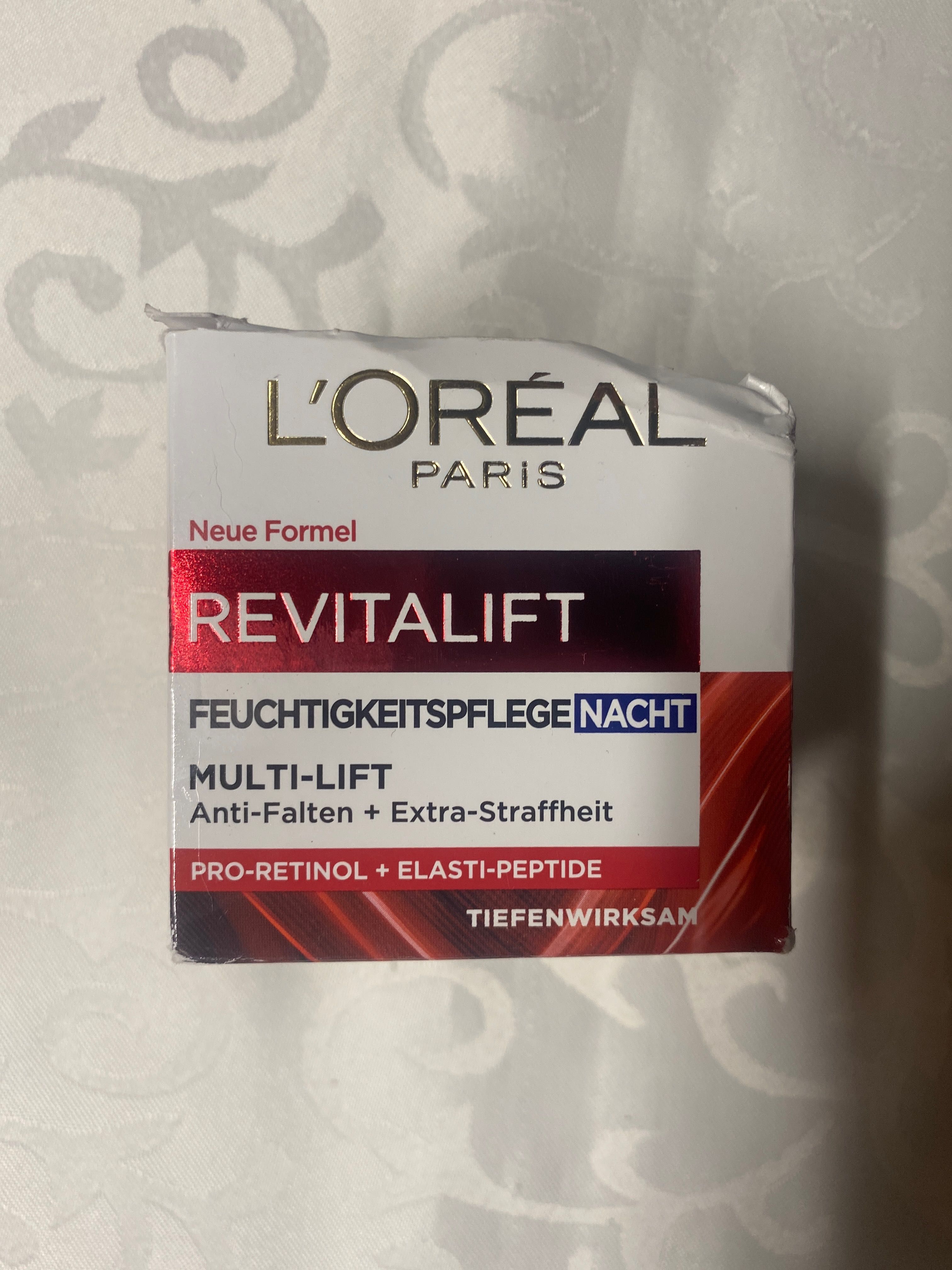 Krem do twarzy Loreal revitalift na noc 50 ml