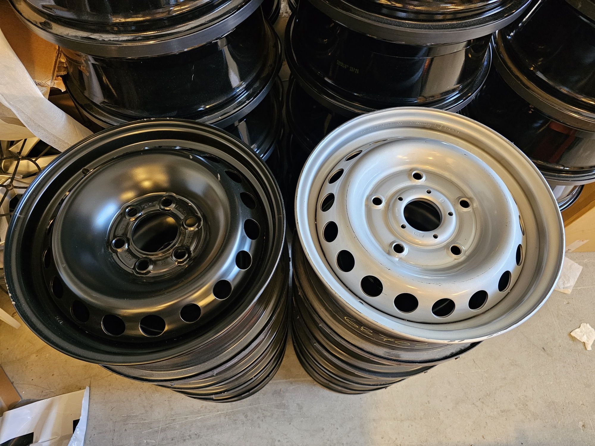 Mini Pakiet felgi stalowe 5x160 6x120 16 Ford Transit Custom 14 sztuk