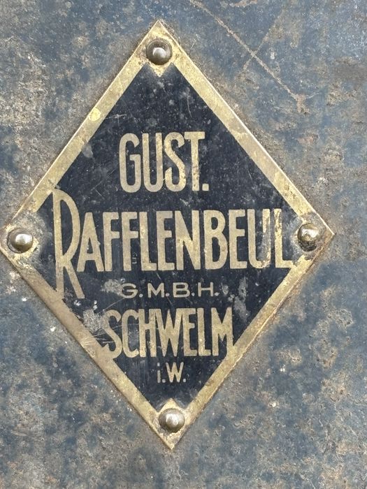 Zabytkowa Maszyna kombajn szewski Rafflenbelue