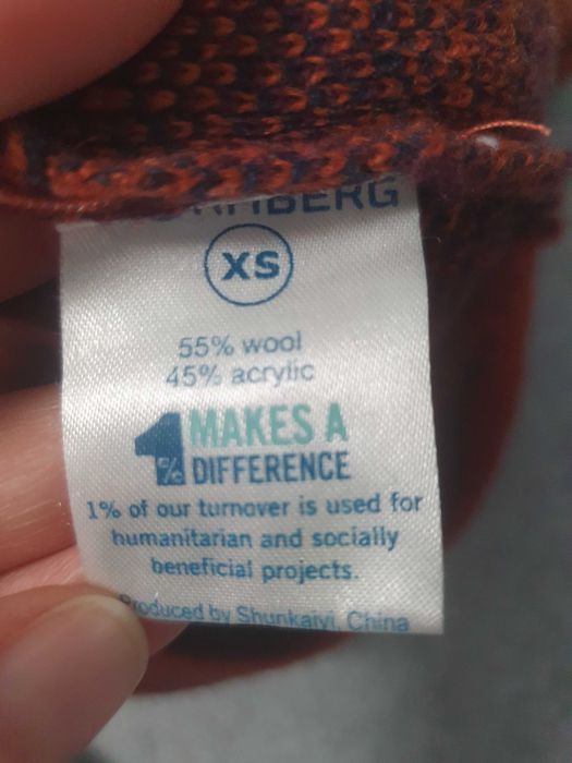 Golf sromberg,wełna, akryl