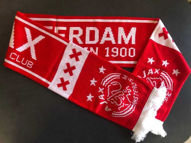 Шарф Аякс Ajax футбольный коллекционный