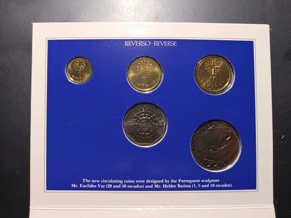 1986 – BNC – Série anual de moedas correntes