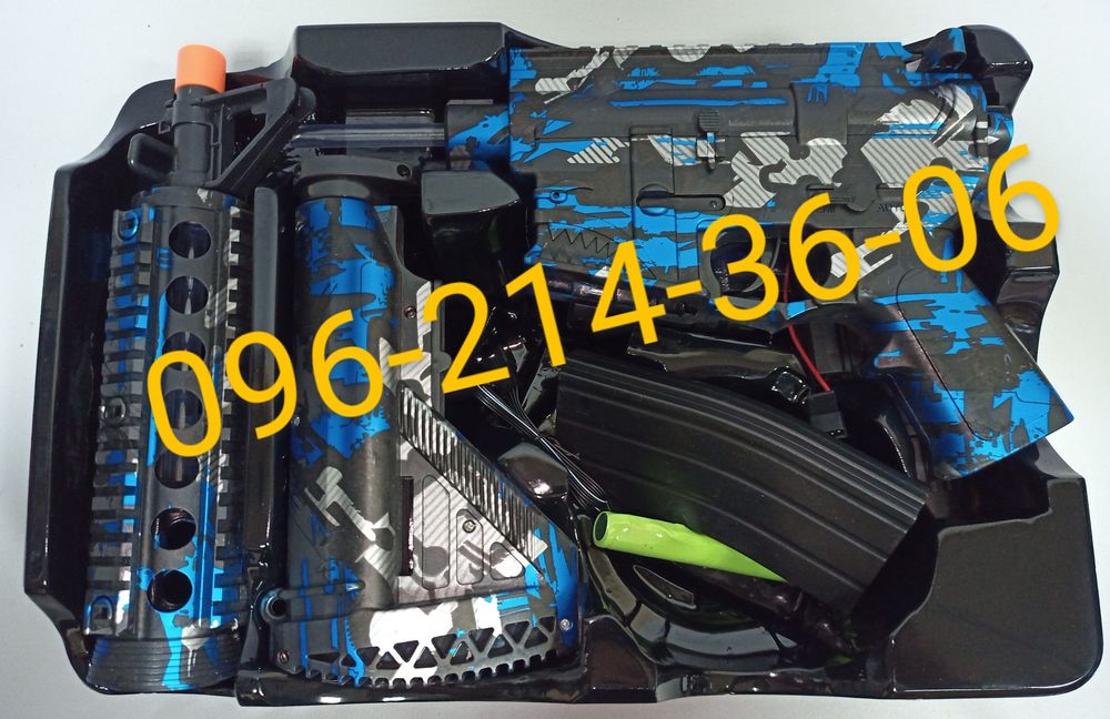 Мощный детский автомат на орбизах M416 на аккумуляторе