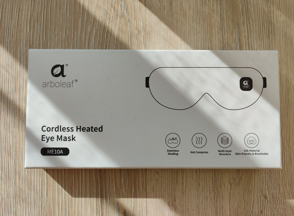 Окуляри-маска для очей Arboleaf з підігрівом: для сухих очей та сну