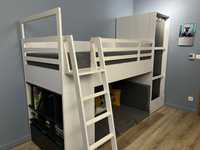 Łóżko piętrowe i szafa Nest firmy Vox