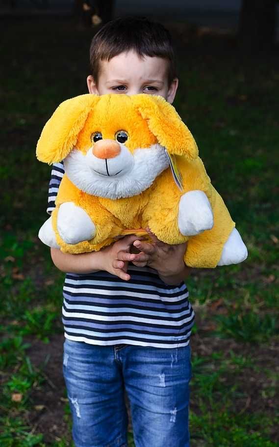 Велика іграшка подушка корова єнот панда кіт собака ведмедик лев заєць