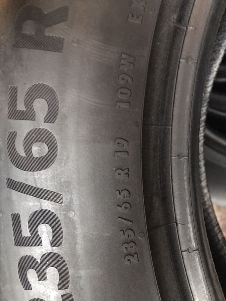 235/65/19 R19 Continental PremiumContact 6 4шт Нові