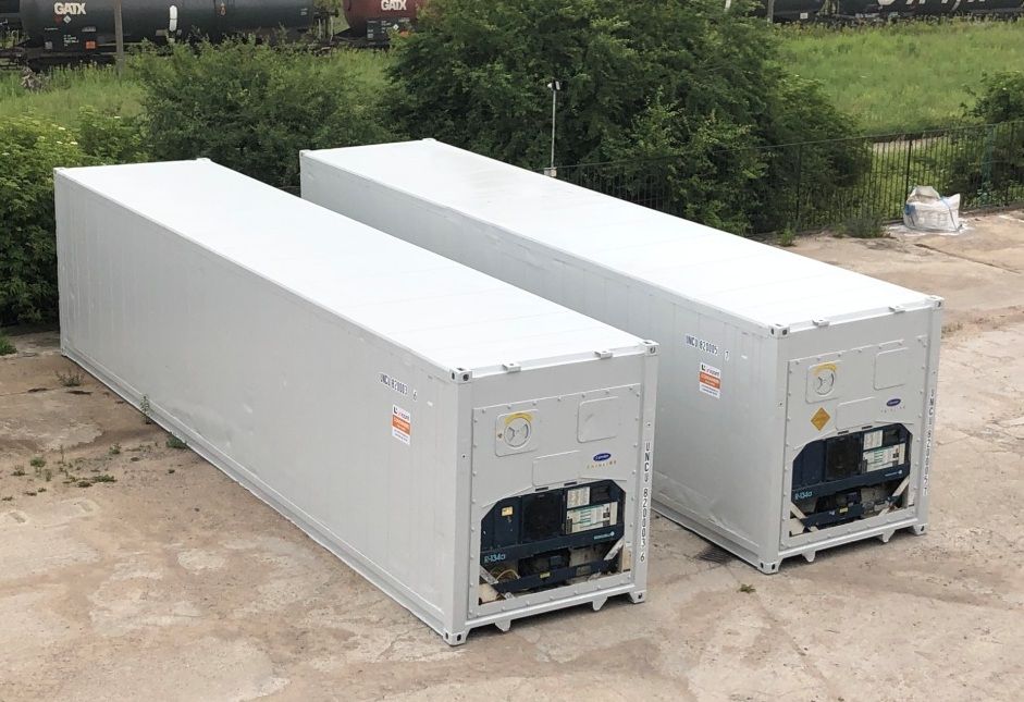 Kontenery chłodnicze 12 m / 40 HC RF