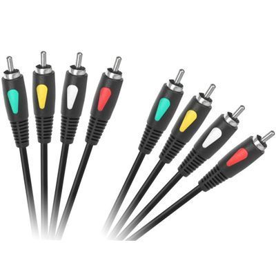 Kabel 4Rca-4Rca Chinch 3.0M Cabletech Eco-Line