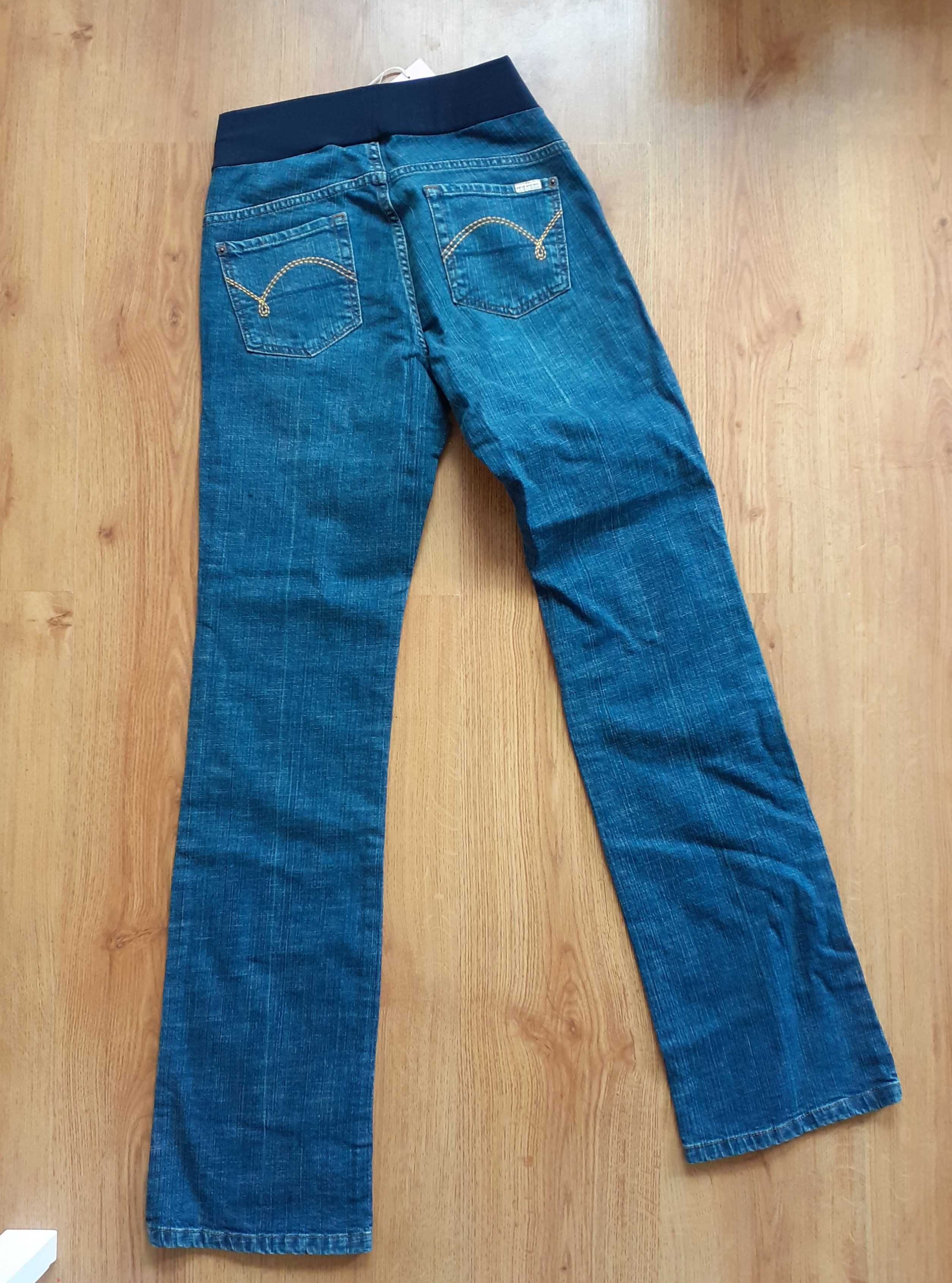 NOWE Spodnie ciążowe Belly Button jeansowe 38 (M) denim