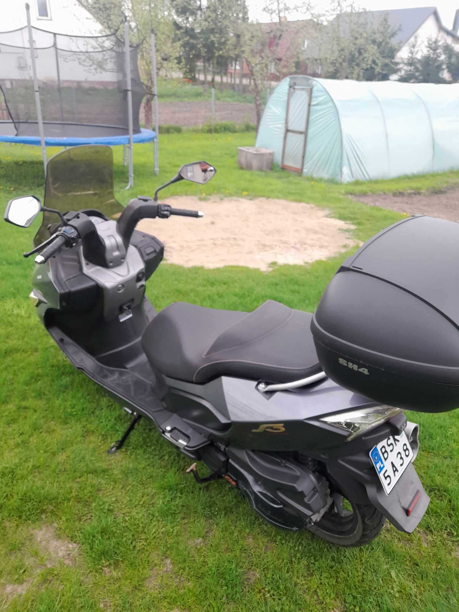 Motocykl Skuter Daelim S3 125cm3 2013 rok