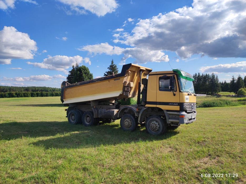 Mercedes actros 2002r 8x8 400KM MP1 EPS