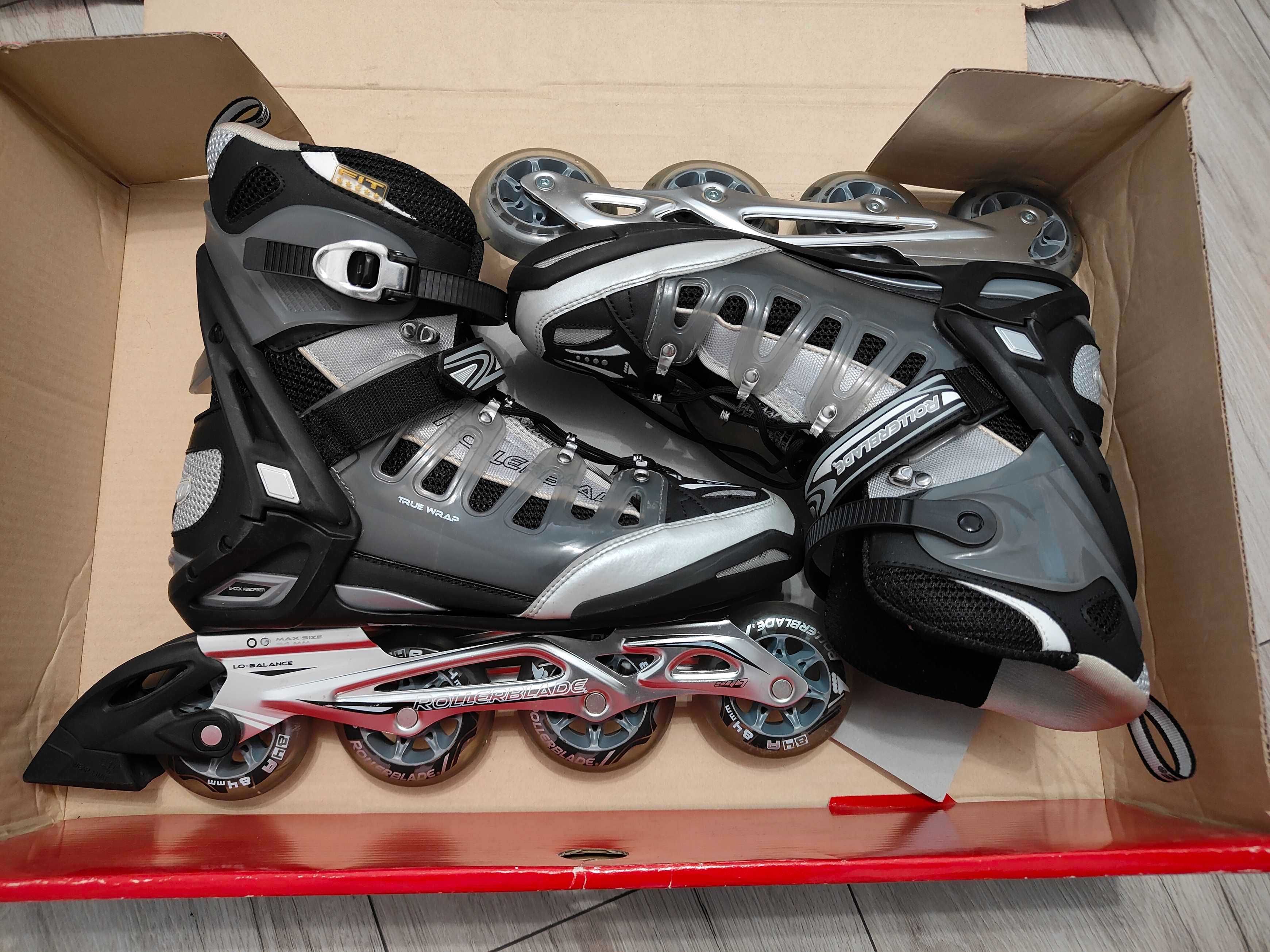 Rolki 46 Rollerblade Crossfire 84 fitness rolki rozmiar 46 (30 cm)