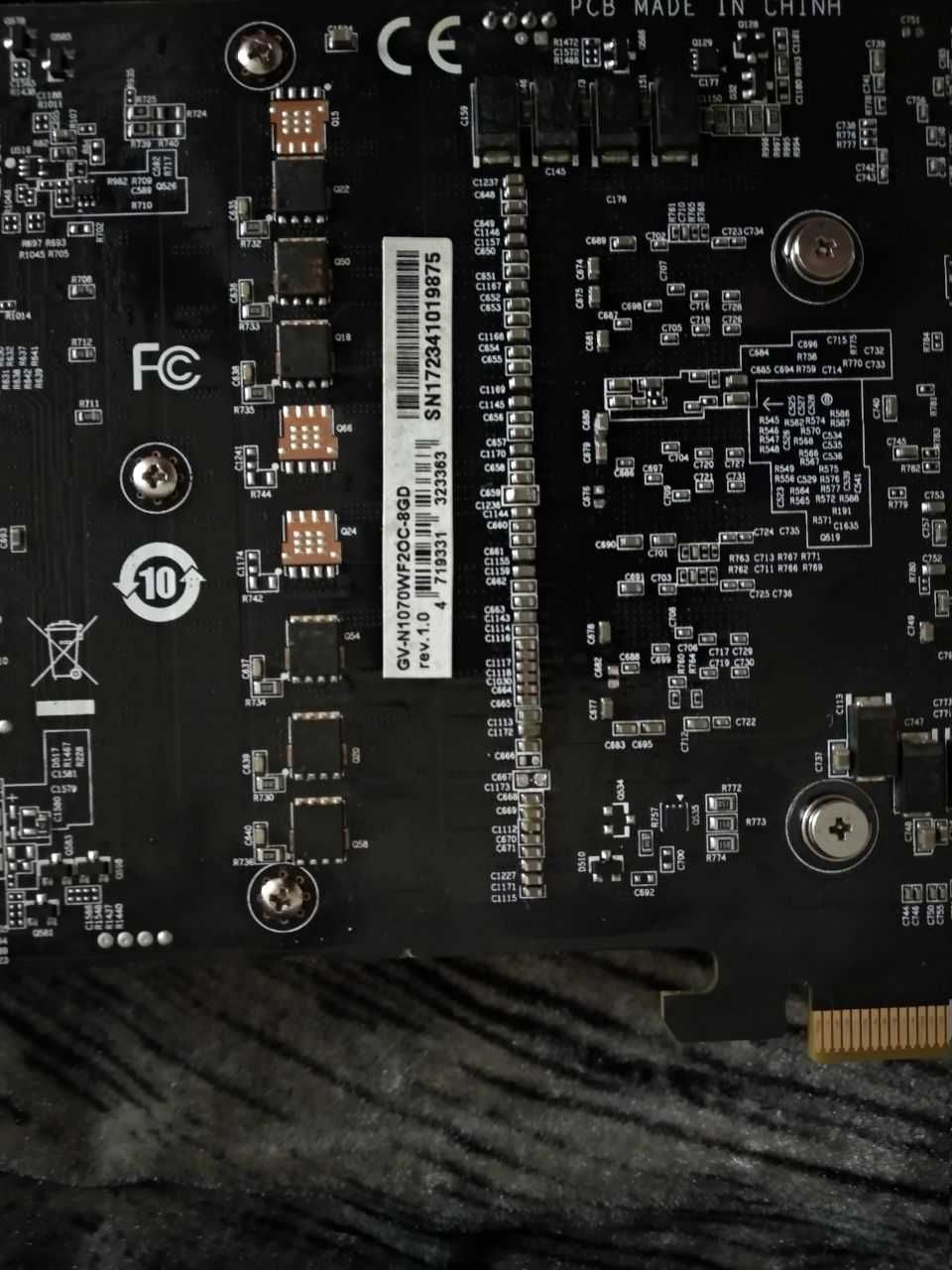 Відеокарта Gigabyte GTX 1070 (8GB/GDDR5/256bit) GV-N1070WF2OC-8GD Опис