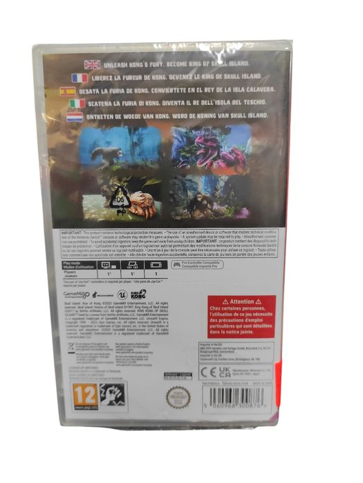 Na Lewara Gra Nintendo Switch Skull Island Rise of Kong