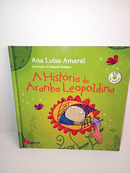 A História da Aranha Leopoldina (livro + CD)