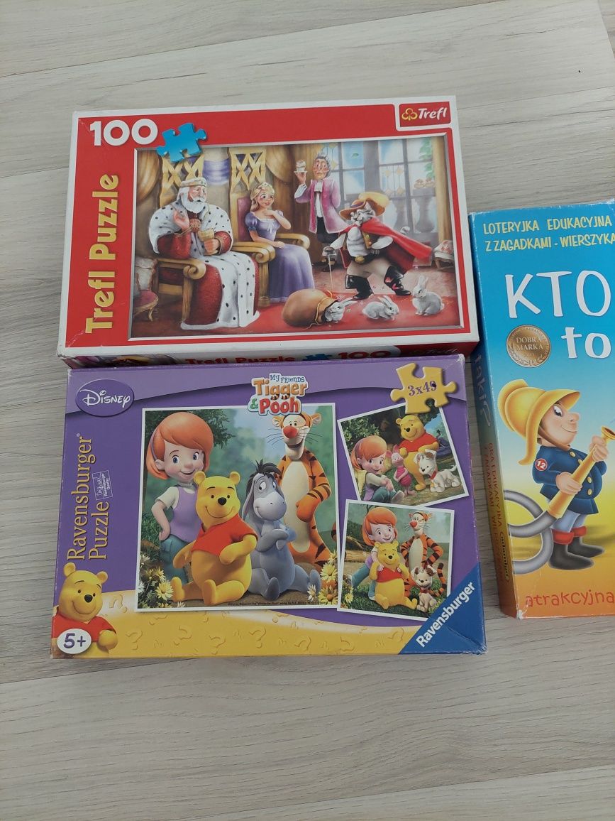 Puzzle gry Kubuś Puchatek, Kto to taki