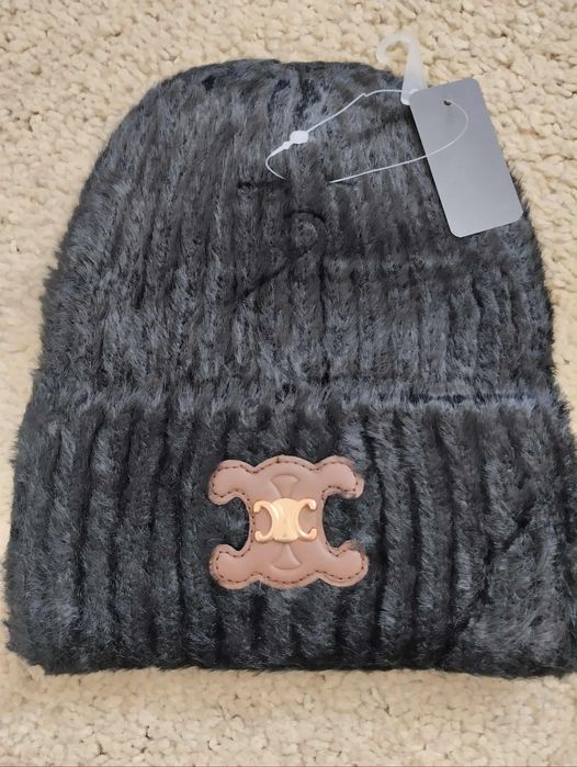 Czapka zimowa ciepła alpaka rozmiar uniwersalny