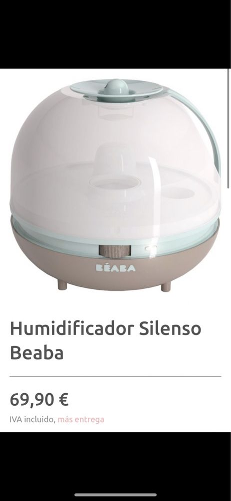 Humidificador ambiente Beaba