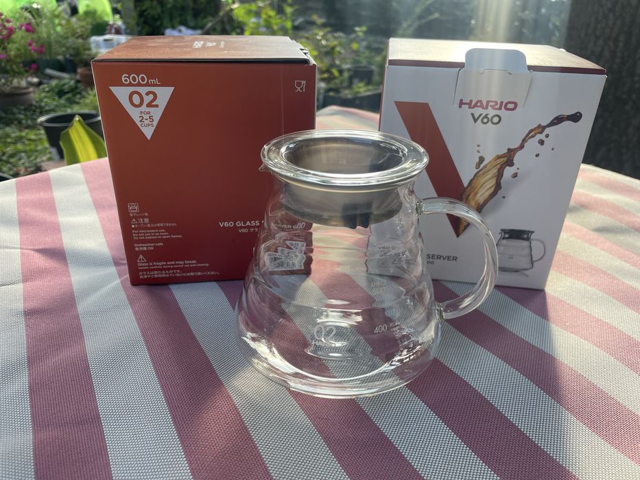 Dzbanek do kawy Hario Range Server V60-02 - 600ml