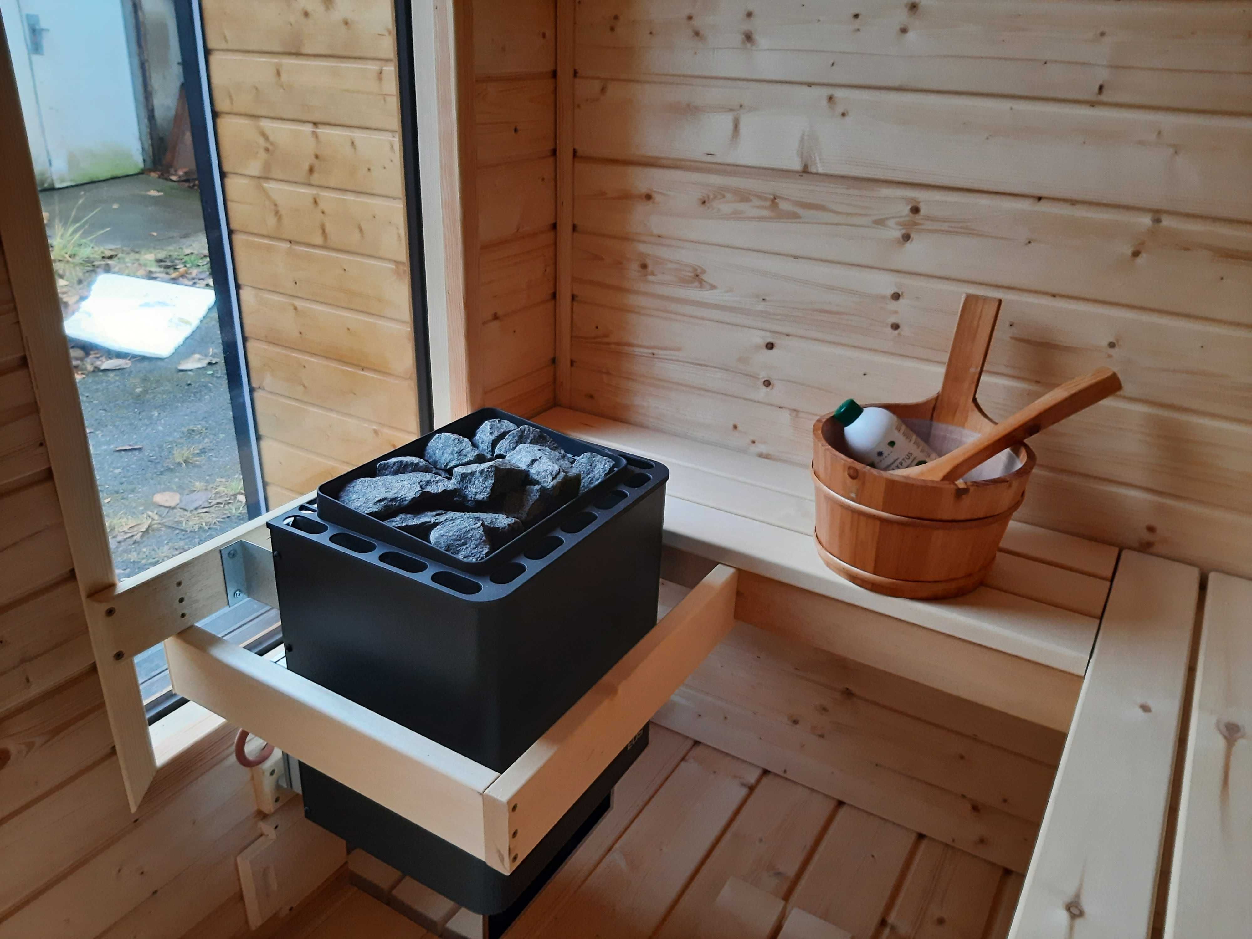 Sauna Ogrodowa Nowoczesna Stodoła