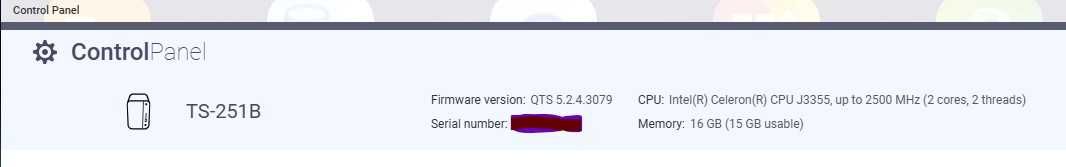 Dysk sieciowy QNAP TS-251b 16GB